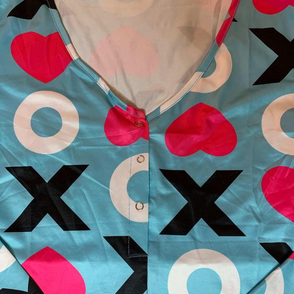 XO Pajamas Lounge Onesie - Picture 5 of 5